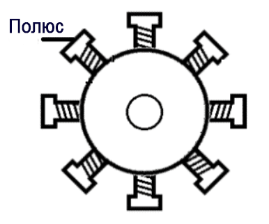 Ротор с явно выраженными полюсами